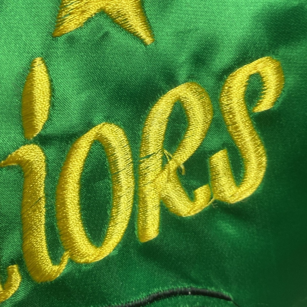 Danny and the Juniors vintage satin embroidered bomber jacket - Picture 8 of 12